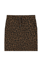 Mirakelnederdel med leopard print